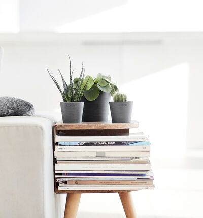 Ecopots Amsterdam grå 8 cm Ecopots Amsterdam grå 8 cm